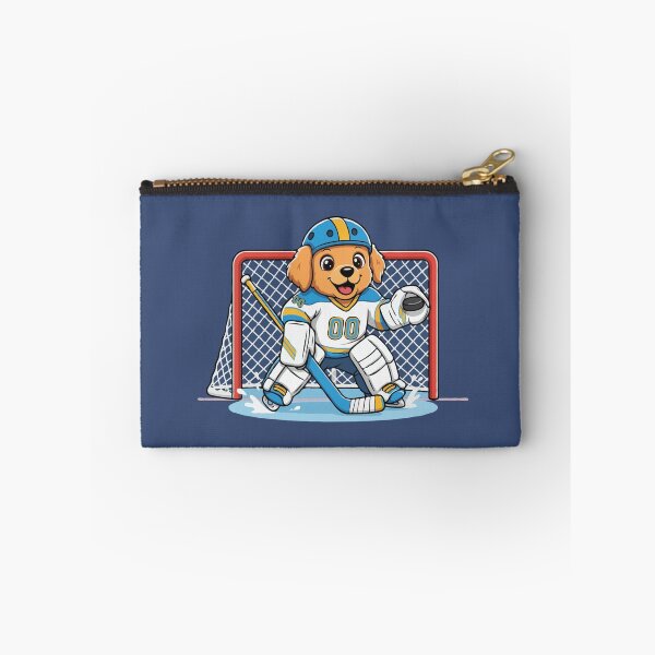 Item preview, Cute Golden Retriever Ice Hockey Goalie Puppy | Happy Winter Puppy designed and sold by The Real Life Symphony.