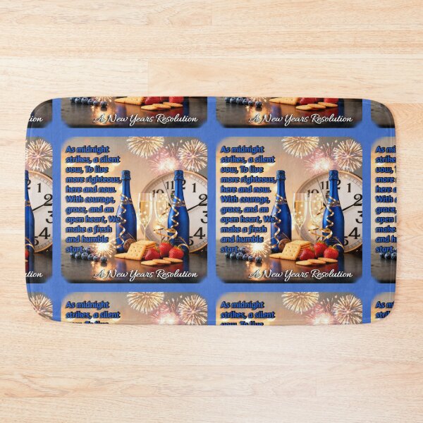 Item preview, A New Years Resolution - Blue 1 designed and sold by 1st Choice Design.
