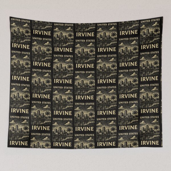 Item preview, Irvine USA Linocut Style  designed and sold by Thistle-TShop.
