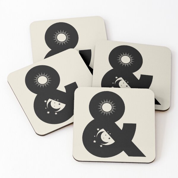 Item preview, sun, moon, ampersand designed and sold by Captain Banjo.