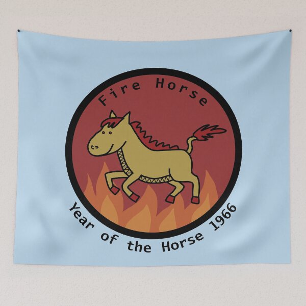 Item preview, Year of the Horse 1966 Fire Horse designed and sold by ellenhenry.