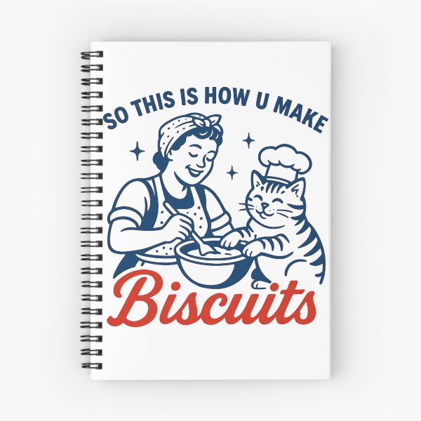 Item preview, So This Is How You Make Biscuits - Retro Cat Biscuit designed and sold by ZBIFBOUETLA.