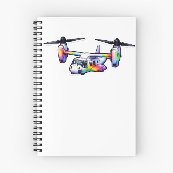 Item preview, Colorful Anime Style Tiltrotor Military Transport Aircraft designed and sold by Combat Skies.