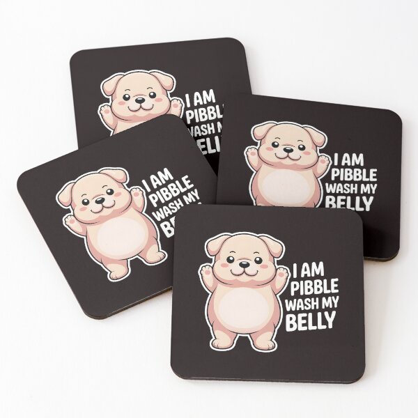 Item preview, I Am Pibble Wash My Belly – Funny Pit Bull Dog Lover Gift designed and sold by Redgiant87x.