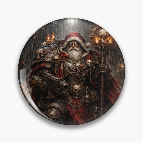 Item preview, Grimdark Santa: The Yuletide Inquisitor designed and sold by BadaBingBear.