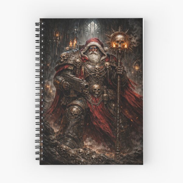 Item preview, Grimdark Santa: The Yuletide Inquisitor designed and sold by BadaBingBear.