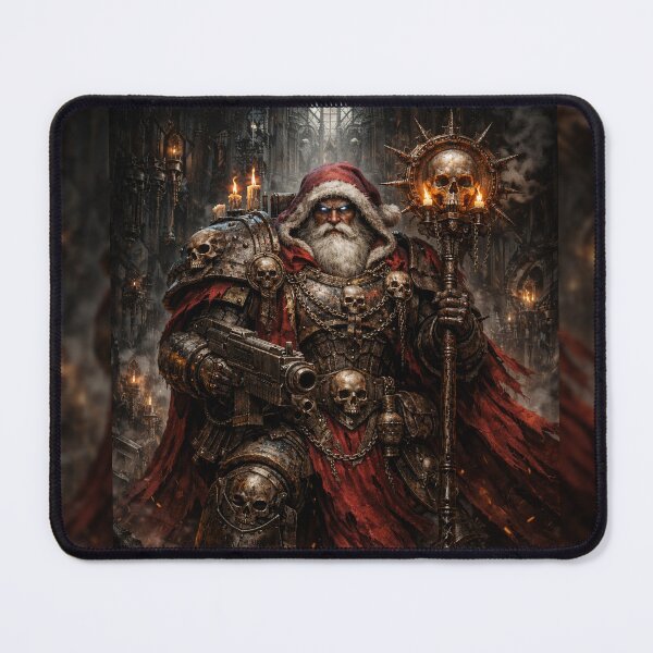 Item preview, Grimdark Santa: The Yuletide Inquisitor designed and sold by BadaBingBear.