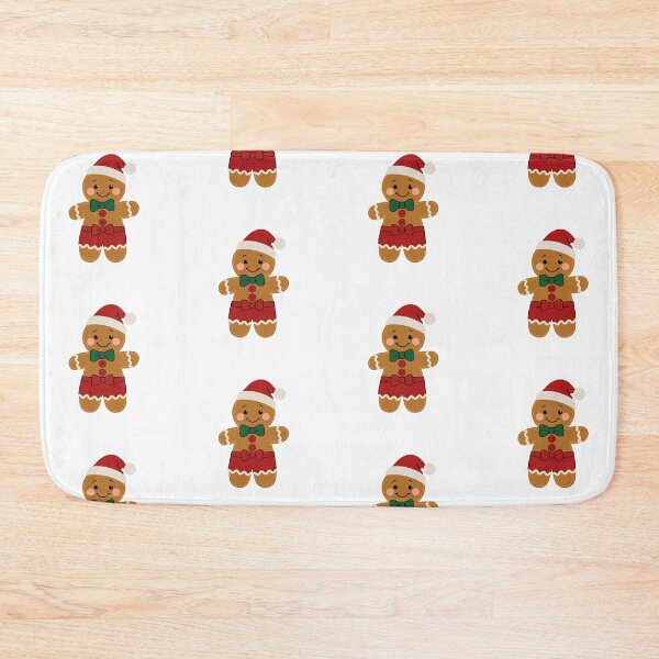 Item preview, Cute Gingerbread Boy in Santa Hat designed and sold by Vector Woofs.