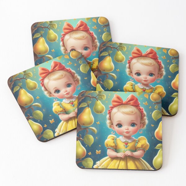 Item preview, Girl standing in pears designed and sold by Sweet Dreams Ambience.