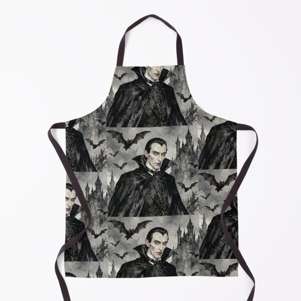 Item preview, The evil of Dracula Illustration from Bram Stoker's Dracula character portrait art designed and sold by Vintage Designs +.