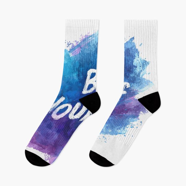 Item preview, Be Yourself Watercolor Design - Inspirational Quote T-Shirt & Merchandise designed and sold by DConcept.