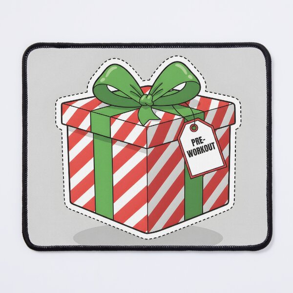 Item preview, All I Want for Christmas Is Pre-Workout Funny Gym Gift designed and sold by AestheticCore Designs.