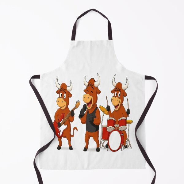 Item preview, cartoon bull band,the taurus designed and sold by JamesDunican.