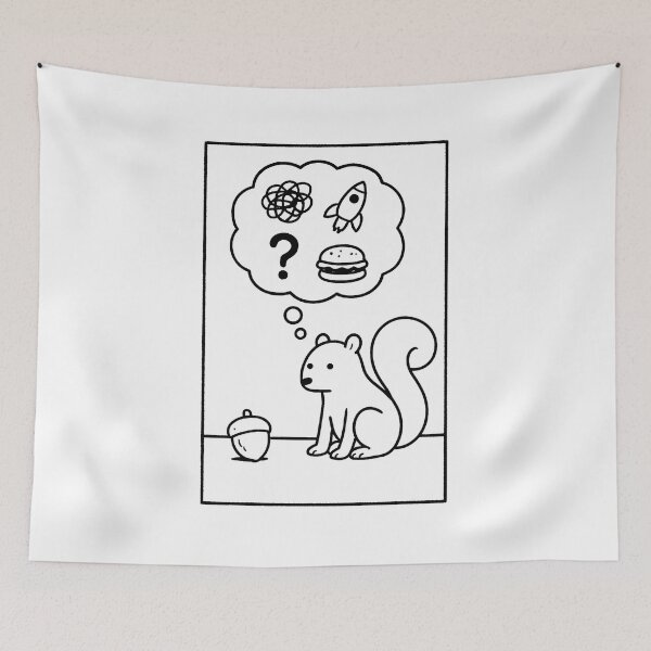 Item preview, funny Squirrel ADHD - Funny Neurodivergent Awareness  designed and sold by w66aboo.