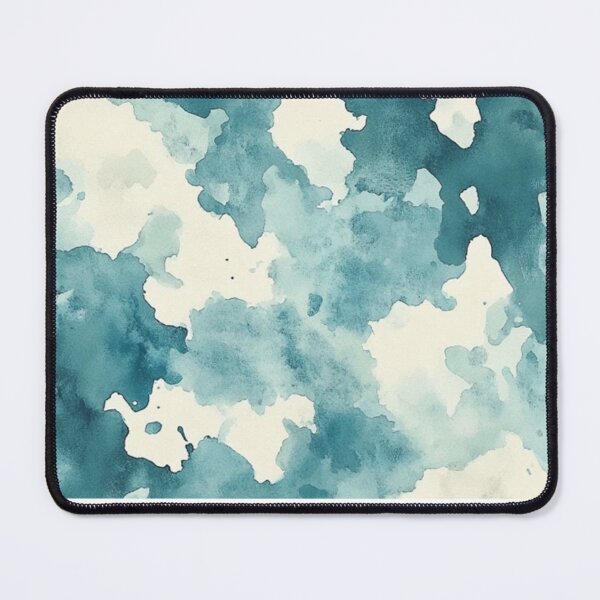 Item preview, Watercolor Cow Print Pattern | Turquoise Western Farmhouse Aesthetic designed and sold by PaperieJennifer.