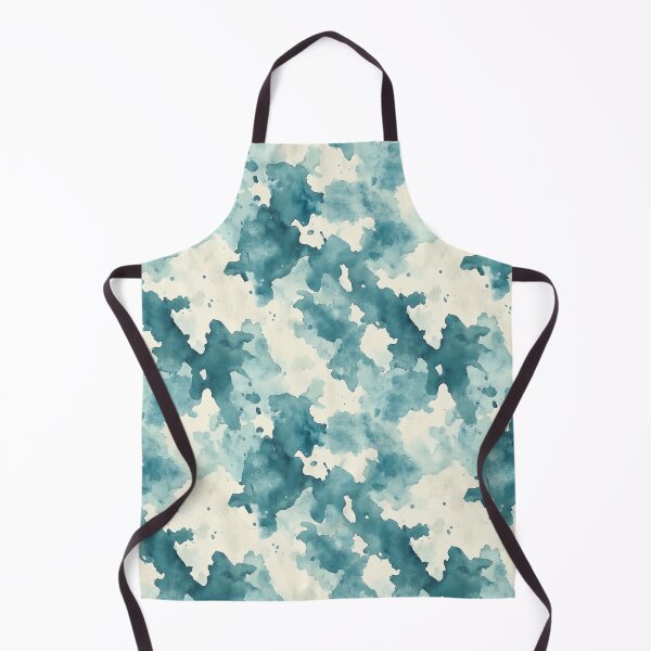 Item preview, Watercolor Cow Print Pattern | Turquoise Western Farmhouse Aesthetic designed and sold by PaperieJennifer.