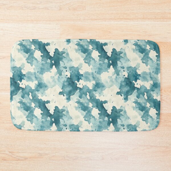 Item preview, Watercolor Cow Print Pattern | Turquoise Western Farmhouse Aesthetic designed and sold by PaperieJennifer.