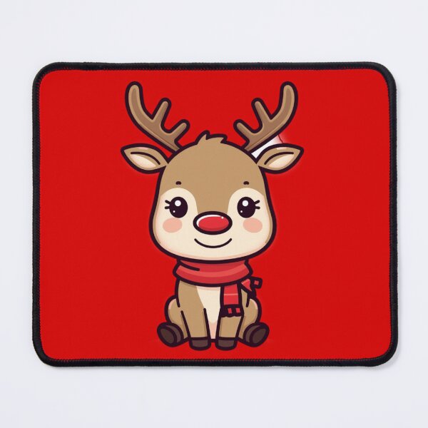 Item preview, Cute Christmas Reindeer Cartoon designed and sold by CHMOULA.