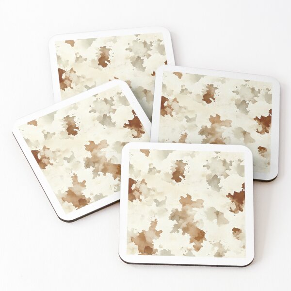 Item preview, Watercolor Cow Print Pattern | Tan Western Farmhouse Aesthetic designed and sold by PaperieJennifer.