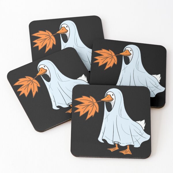 Item preview, Ghostly Goose With a Leaf Twist designed and sold by THEVONZA.