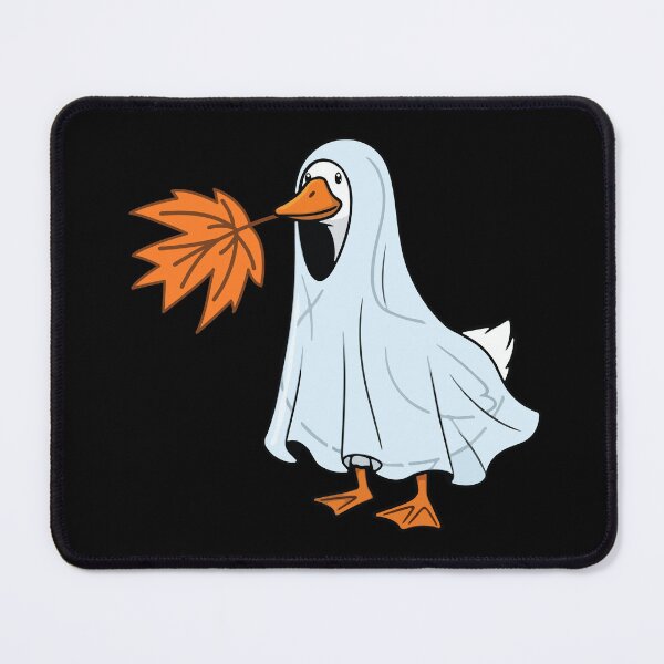 Item preview, Ghostly Goose With a Leaf Twist designed and sold by THEVONZA.