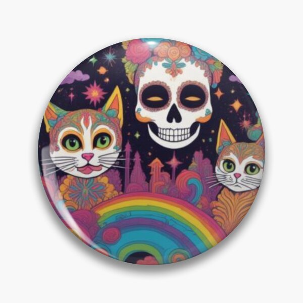 Item preview, dia de los muertos pets designed and sold by MYTHICAL ME.