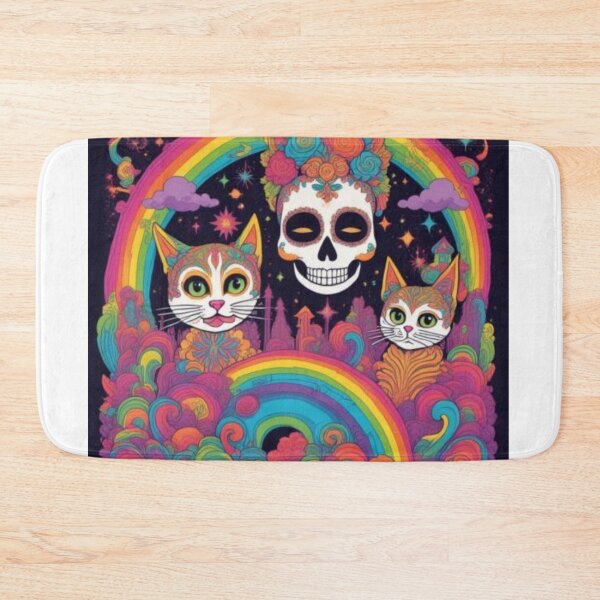 Item preview, dia de los muertos pets designed and sold by MYTHICAL ME.