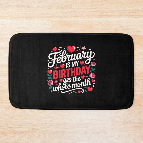 Item preview, February Birthday Girl Women Funny Valentine Heart Flower  designed and sold by clothesy7.