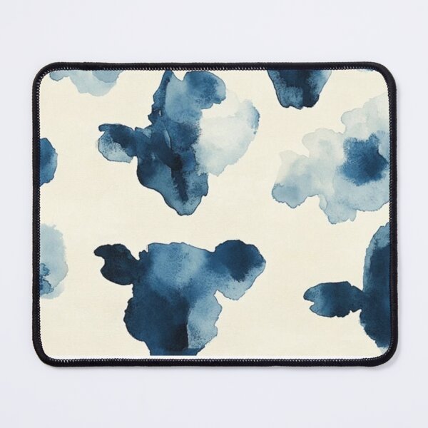 Item preview, Watercolor Cow Print Pattern | Navy Western Farmhouse Aesthetic designed and sold by PaperieJennifer.
