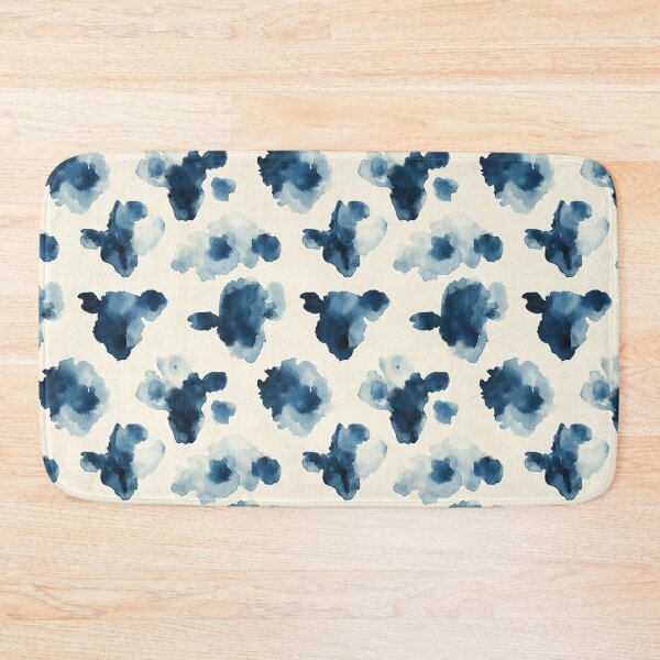 Item preview, Watercolor Cow Print Pattern | Navy Western Farmhouse Aesthetic designed and sold by PaperieJennifer.