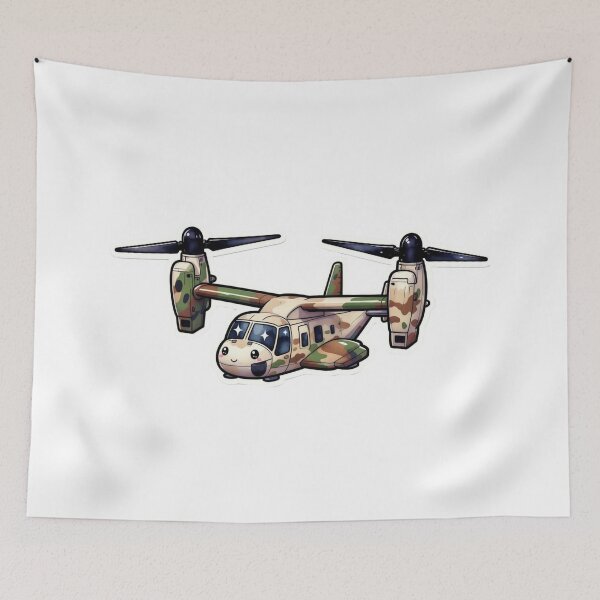Item preview, Army Camouflage Tactical Tiltrotor Military Aviation Art designed and sold by Combat Skies.