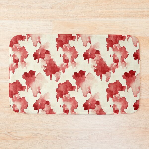 Item preview, Watercolor Cow Print Pattern | Red Western Farmhouse Aesthetic designed and sold by PaperieJennifer.