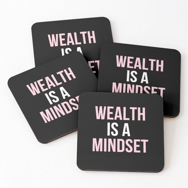 Item preview, Wealth Is a Mindset Quote Women designed and sold by SoftLifeMompreneur.