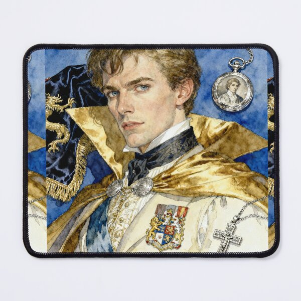 Item preview, Arthur Holmwood Illustration from Bram Stoker's Dracula character portrait art designed and sold by Vintage Designs +.