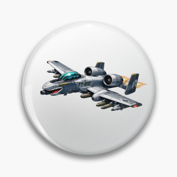 Item preview, Shark Mouth Silver Tactical Attack Jet Art designed and sold by Combat Skies.