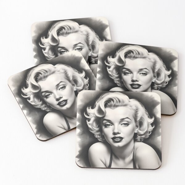 Item preview, Marilyn Monroe designed and sold by WorldofCharcoal.