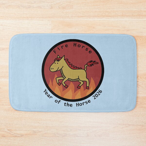 Item preview, Year of the Horse 2026 Fire Horse designed and sold by ellenhenry.