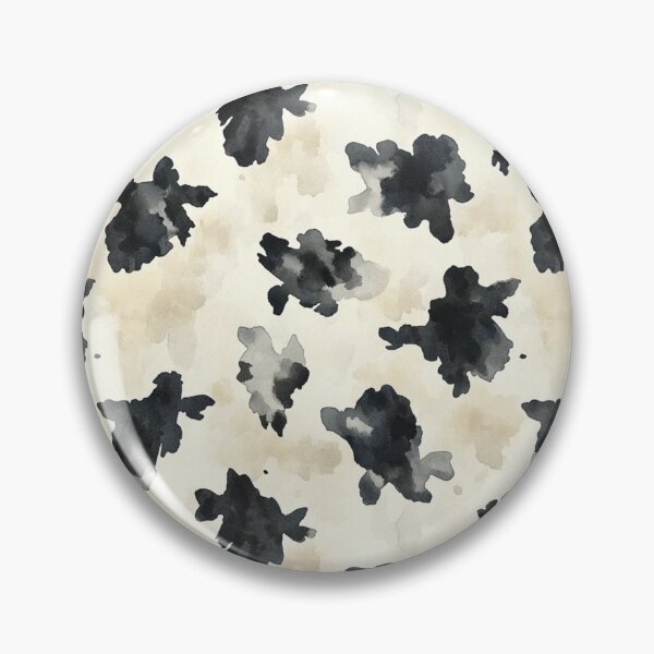Item preview, Watercolor Cow Print Pattern | Black Western Farmhouse Aesthetic designed and sold by PaperieJennifer.