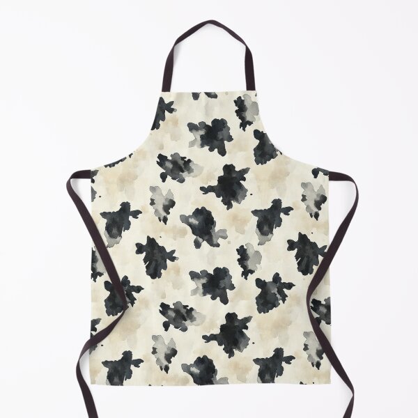 Item preview, Watercolor Cow Print Pattern | Black Western Farmhouse Aesthetic designed and sold by PaperieJennifer.