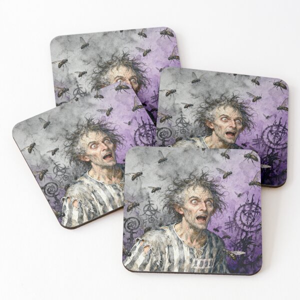 Item preview, R.M. Renfield the slave to the Count Illustration from Bram Stoker's Dracula character portrait art designed and sold by Vintage Designs +.