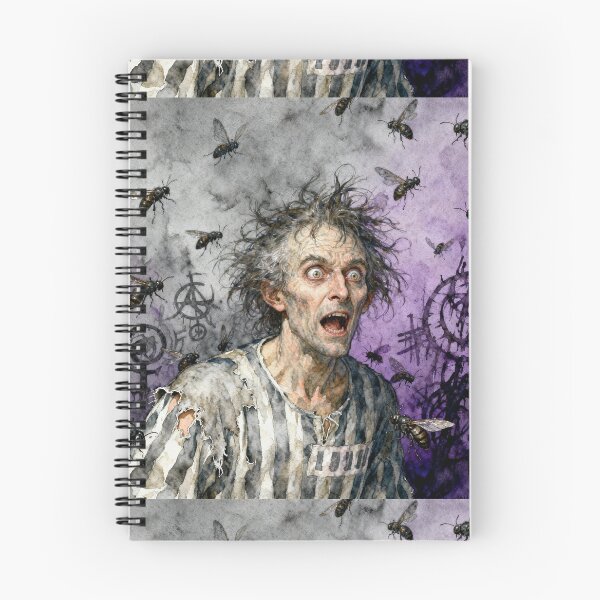 Item preview, R.M. Renfield the slave to the Count Illustration from Bram Stoker's Dracula character portrait art designed and sold by Vintage Designs +.