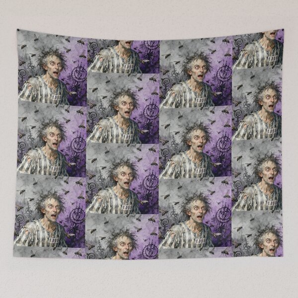 Item preview, R.M. Renfield the slave to the Count Illustration from Bram Stoker's Dracula character portrait art designed and sold by Vintage Designs +.