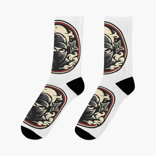 Item preview, Vintage Ninja – Retro Shadow Warrior Logo designed and sold by Dax Studio.