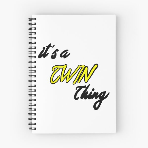 Item preview, It's a TWIN thing - Yellow  designed and sold by cherrynat1.