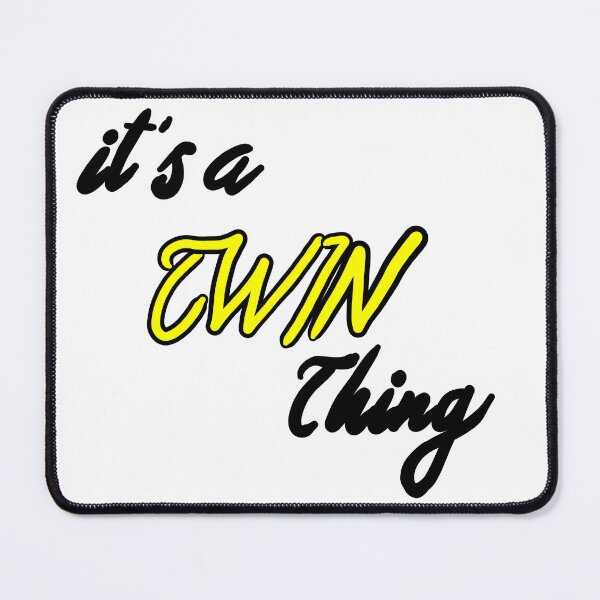Item preview, It's a TWIN thing - Yellow  designed and sold by cherrynat1.