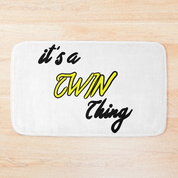Item preview, It's a TWIN thing - Yellow  designed and sold by cherrynat1.