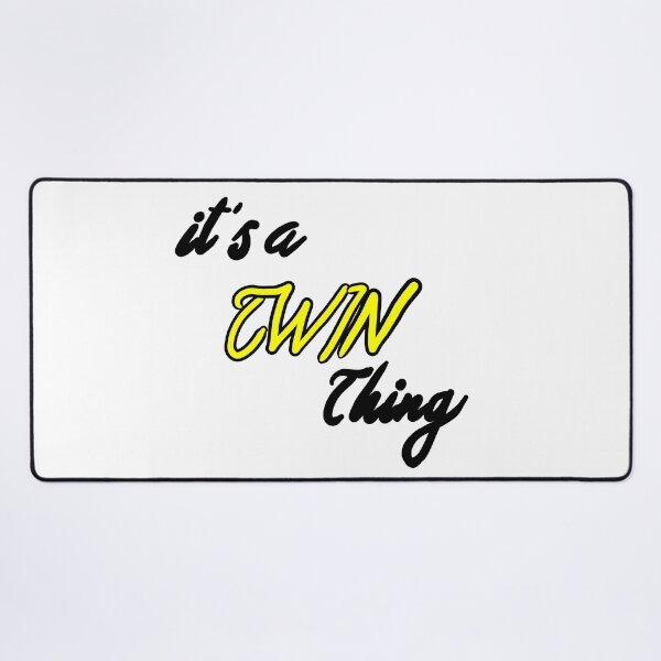 Item preview, It's a TWIN thing - Yellow  designed and sold by cherrynat1.