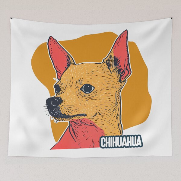 Item preview, Chihuahua Blaze: Bold Personality in Graphic Form designed and sold by ForeverPrintsOK.
