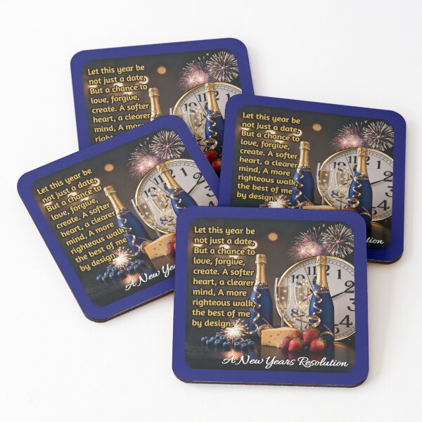 Item preview, A New Years Resolution - Blue 2 designed and sold by 1st Choice Design.