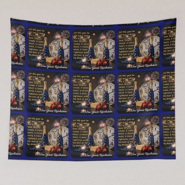 Item preview, A New Years Resolution - Blue 2 designed and sold by 1st Choice Design.